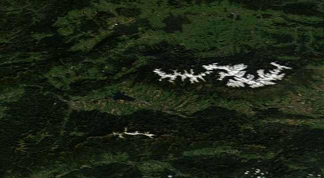 Satelitní snímek