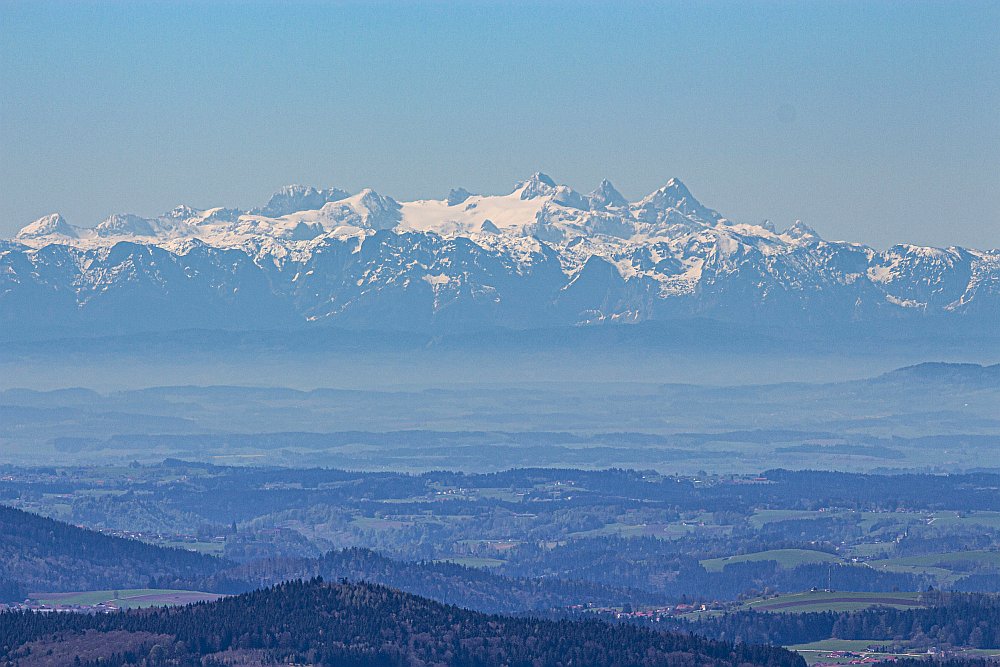 Alpy ze Šumavy