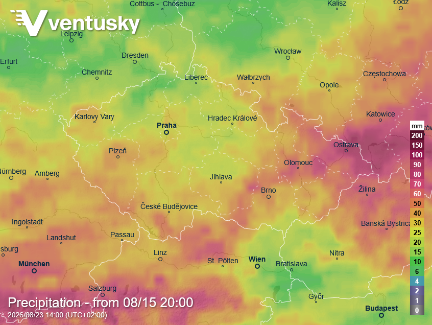 Srážky