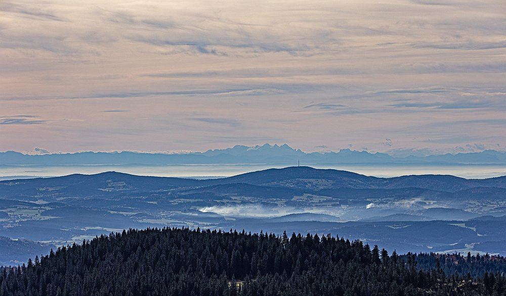 Alpy z Velkého Javora