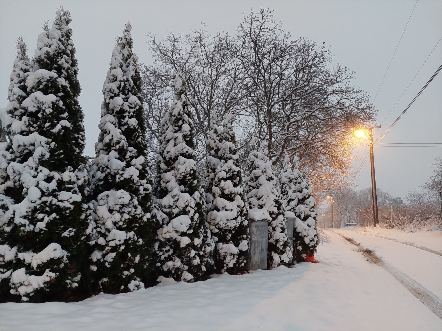 Napadlo i přes 10 cm sněhu, v nížinách šlo o nejvydatnější listopadové