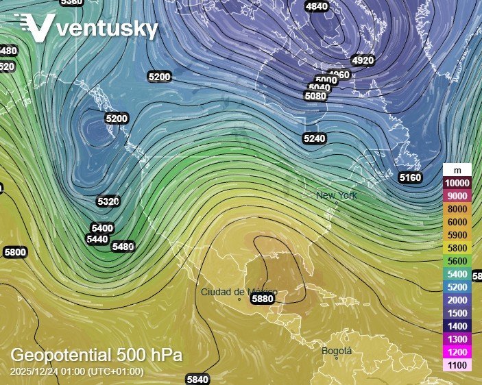 tlakové útvary středa