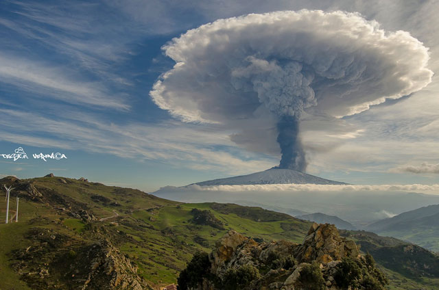 Etna - erupce
