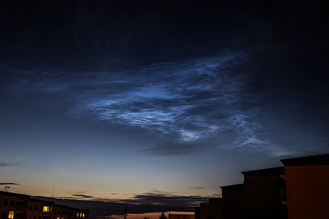 Noční svítící oblaka