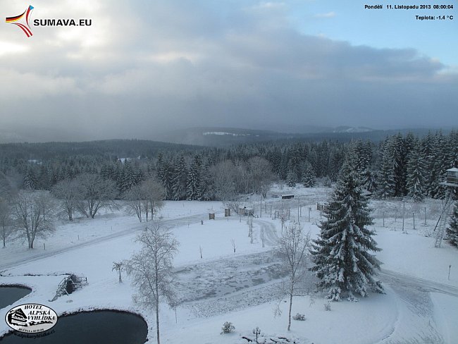 Šumava - svatý Martin přijel na bílém koni
