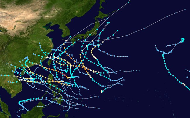 Tajfuny 2013