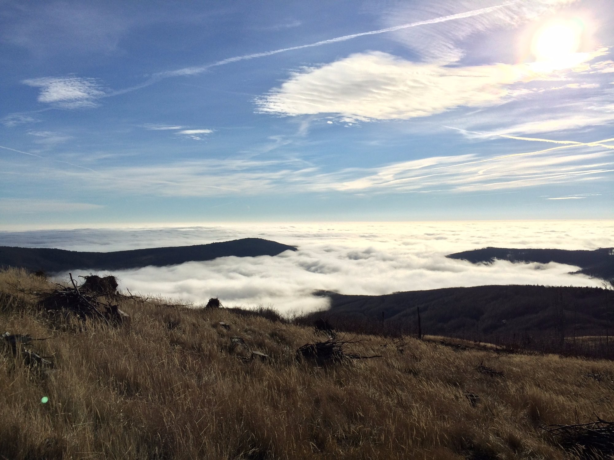 Vianočná inverzia pri Bratislave
