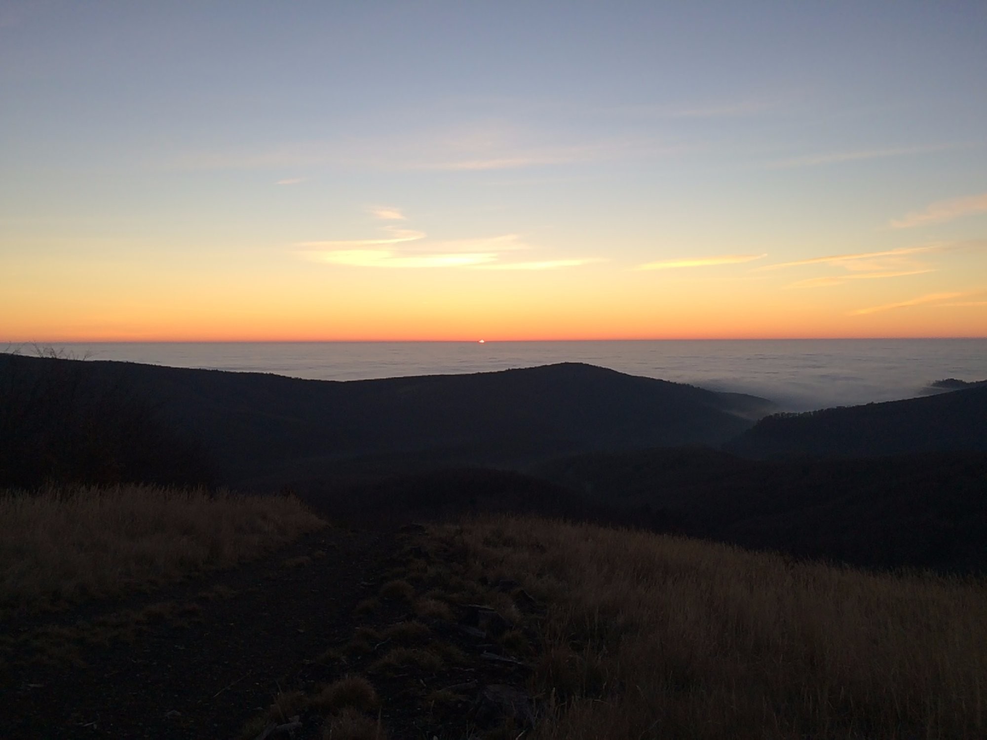 Inverzia pri výchlode slnka