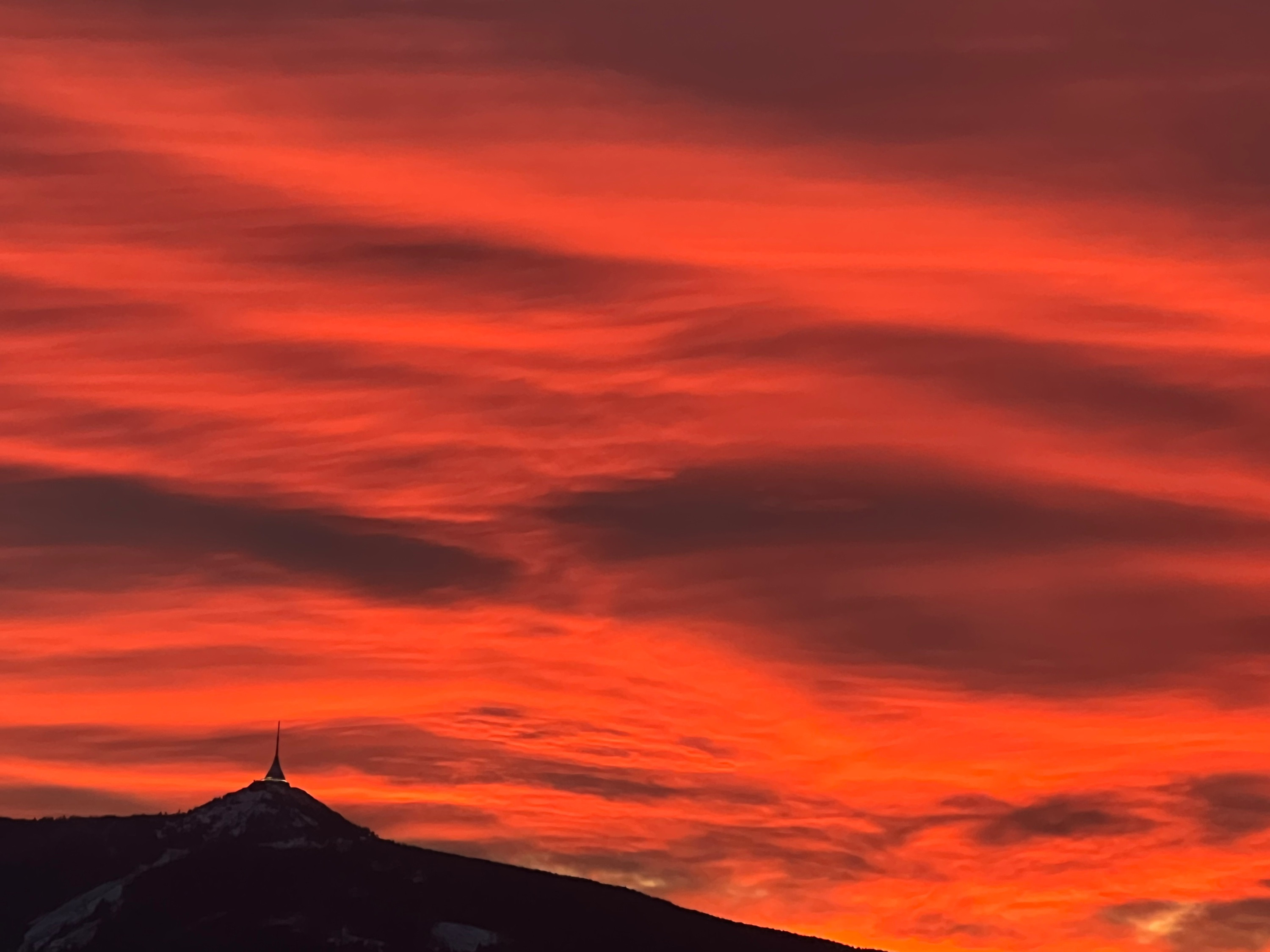 Červánky nad Ještědem