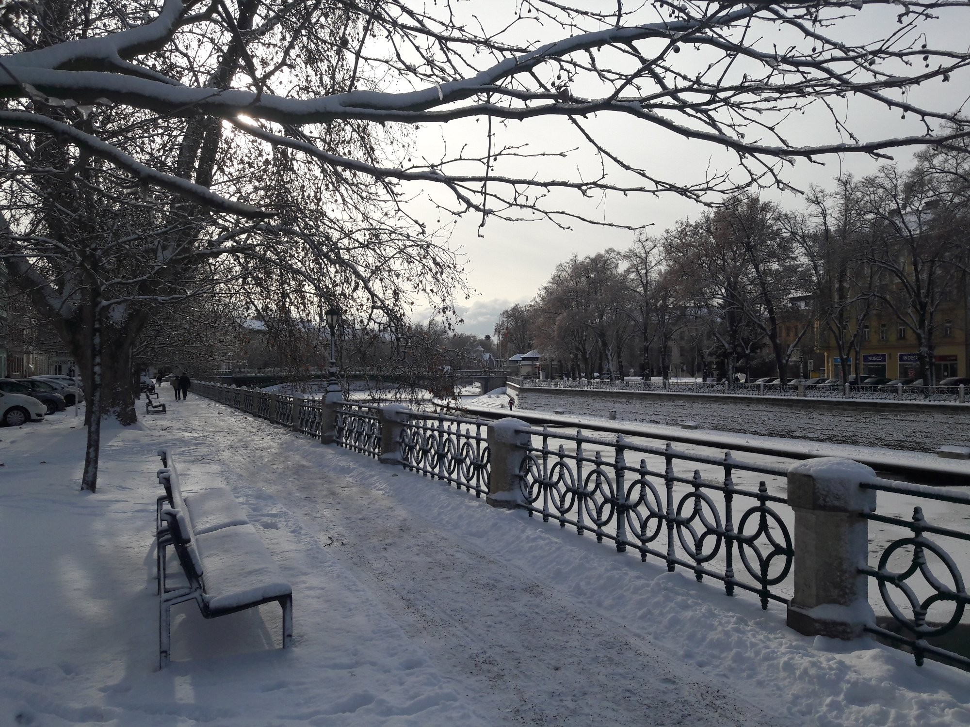 První letošní sníh