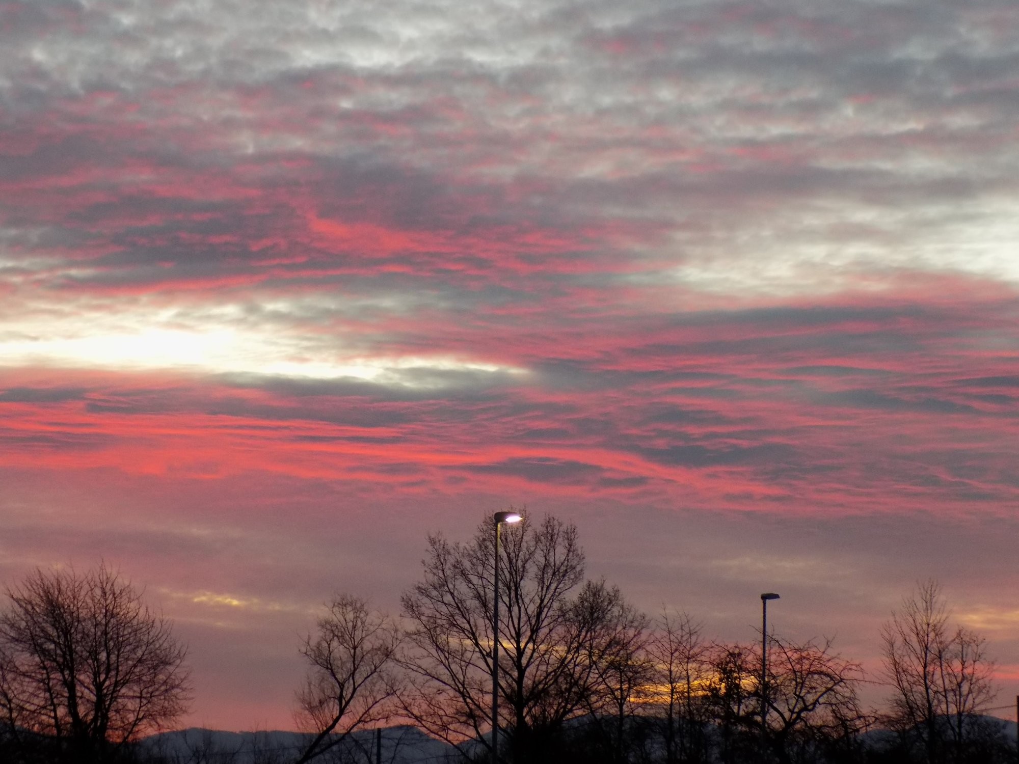 Východ slunce Hladké Životice