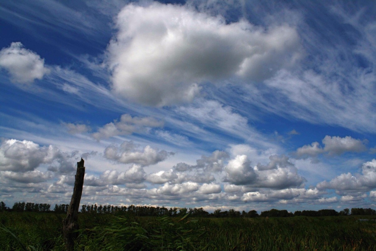 Cirrus a cumulus, ostrov Rügen