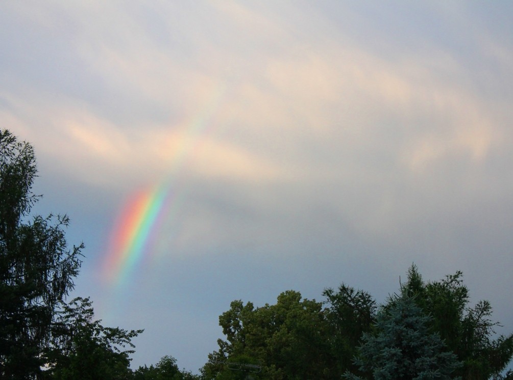 Duha nad Kamenicí