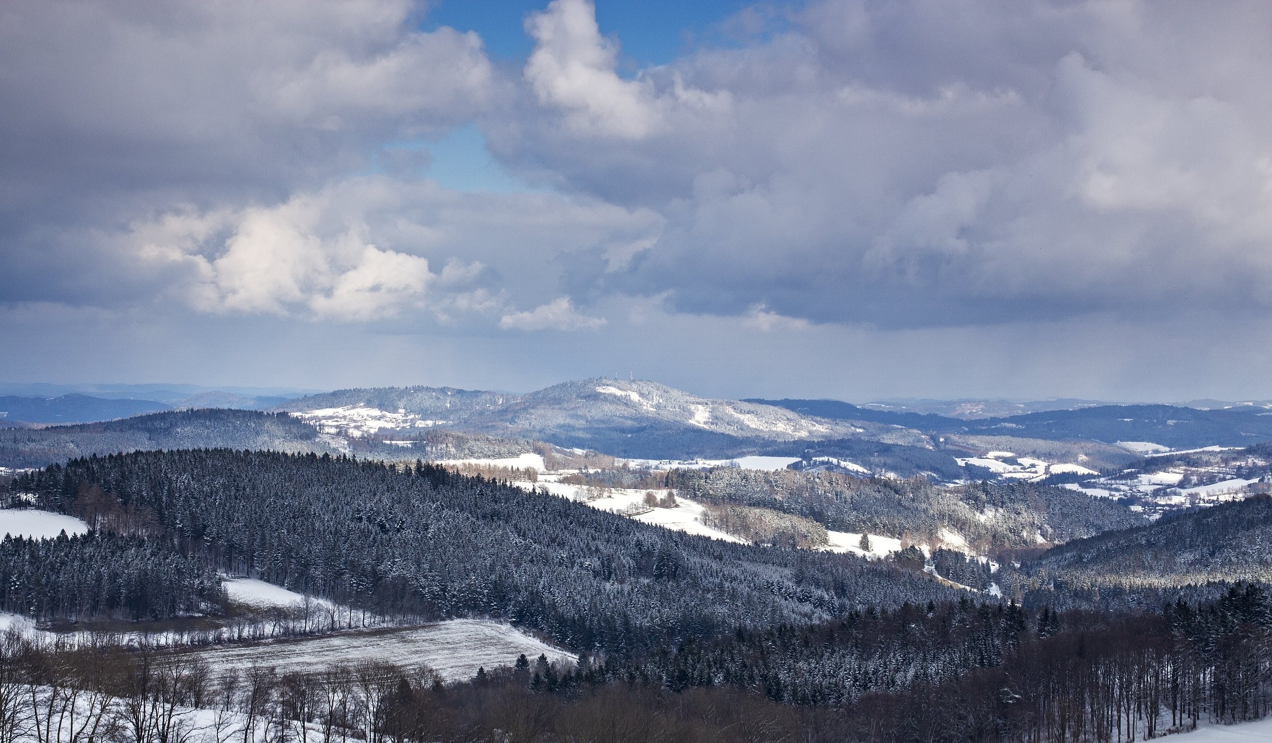 Zasněžený Svatobor