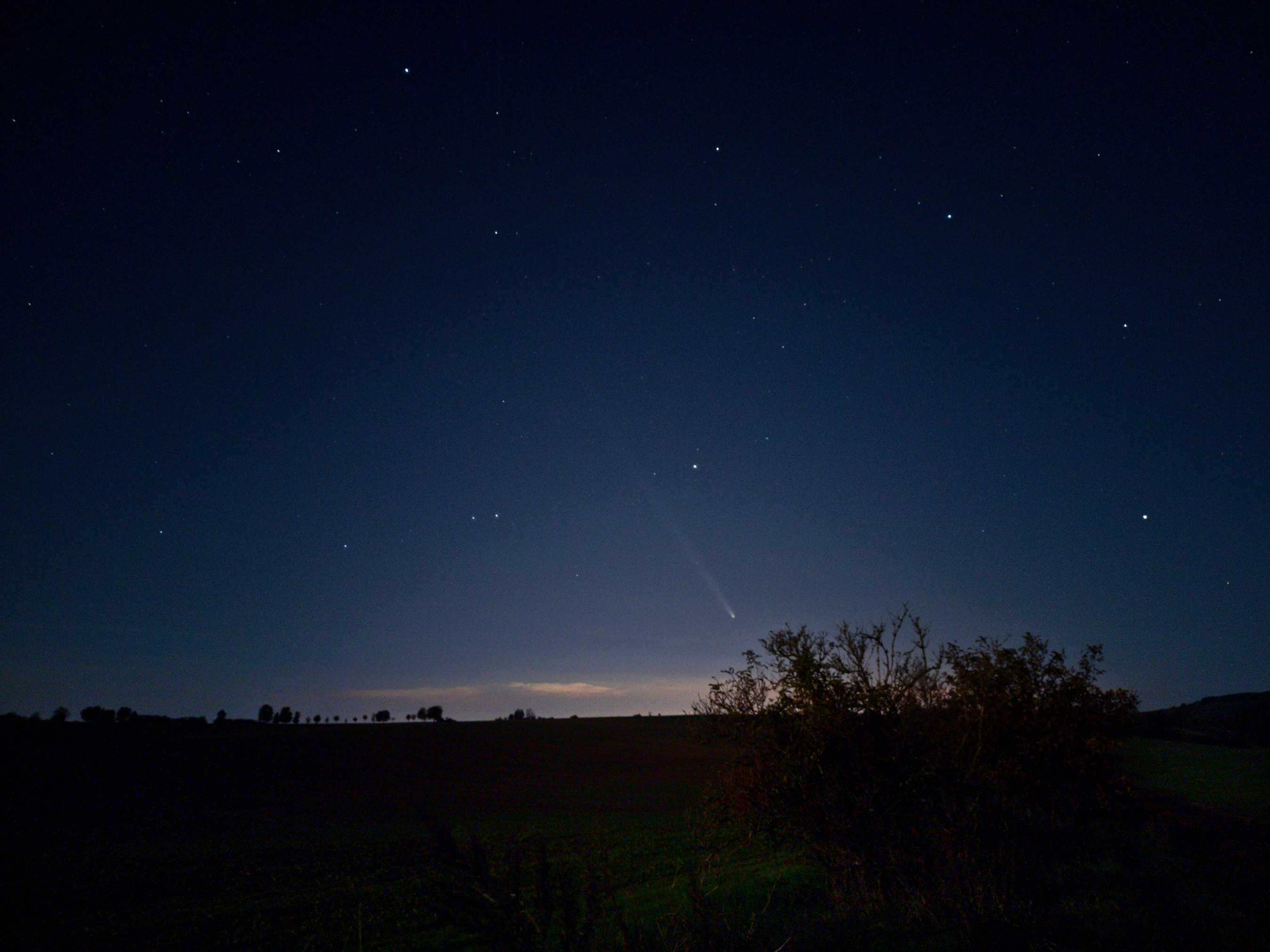 Kometa C/2023 A3 Tsuchinshan ATLAS