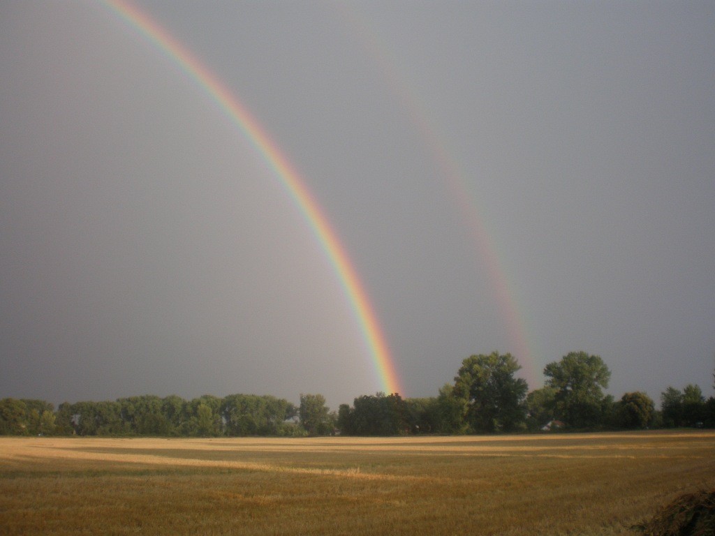 Výrazná duha 9.8.2011