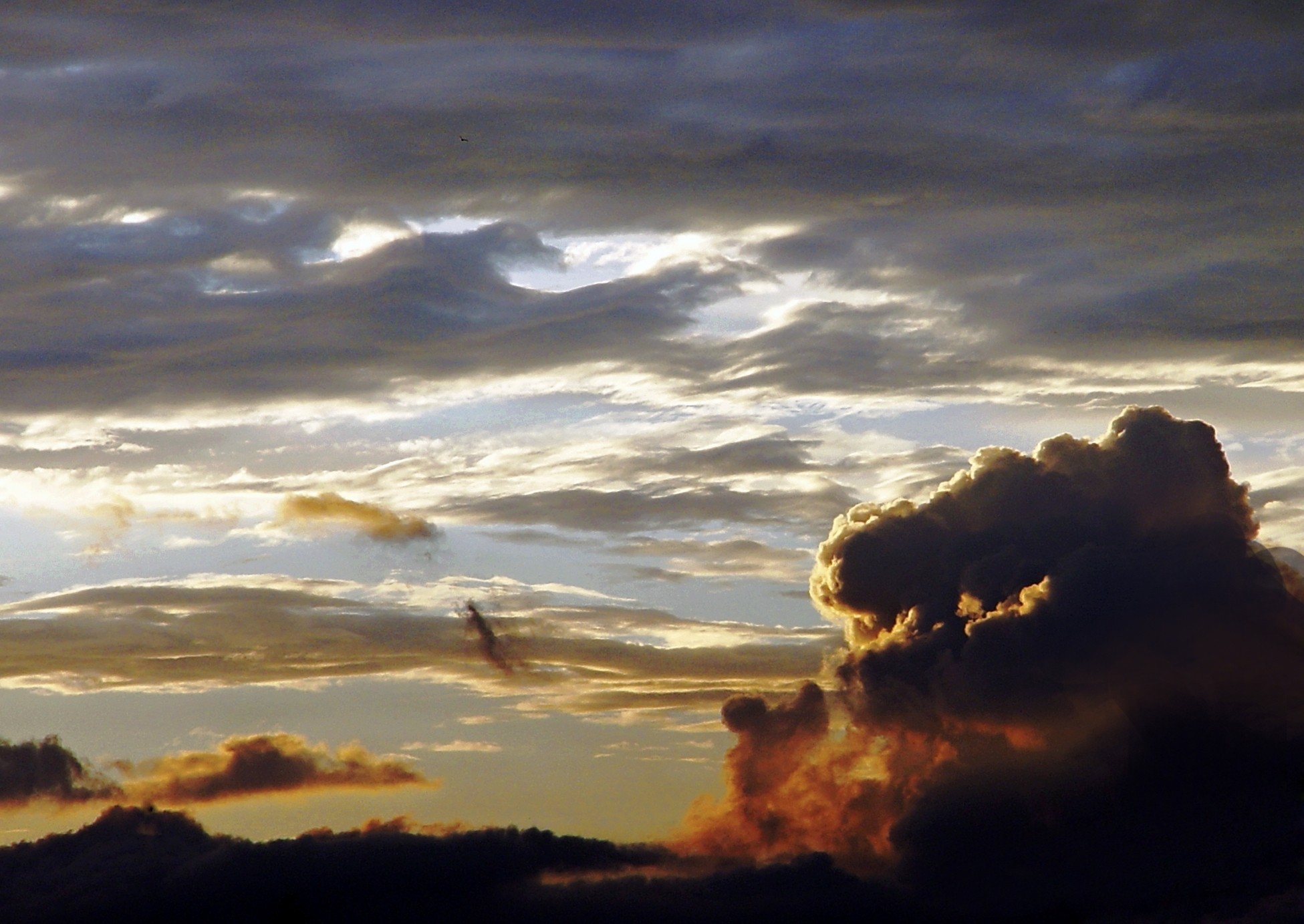 Letní večer po bouřce