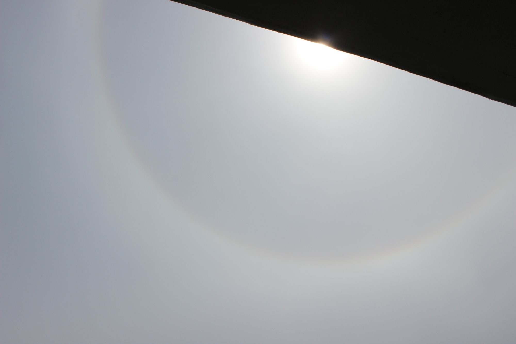 Sluneční úkaz - malé halo