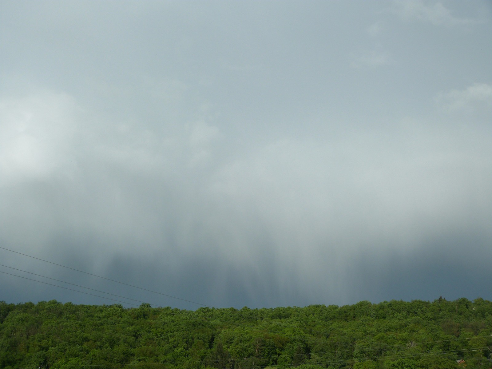 Srážkové pruhy - praecipitatio