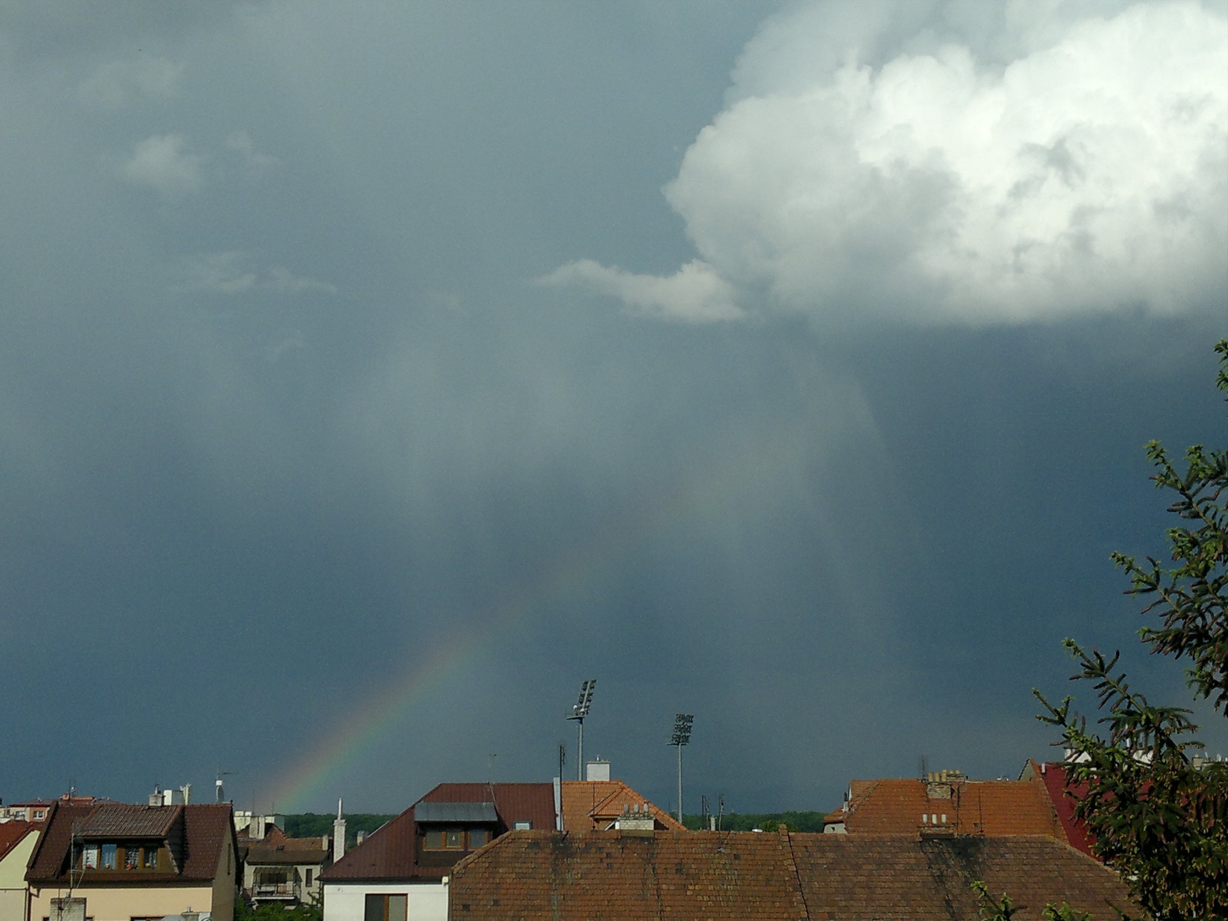 Duha nad Kroměříží