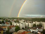 Duha nad Novým Městem na Moravě
