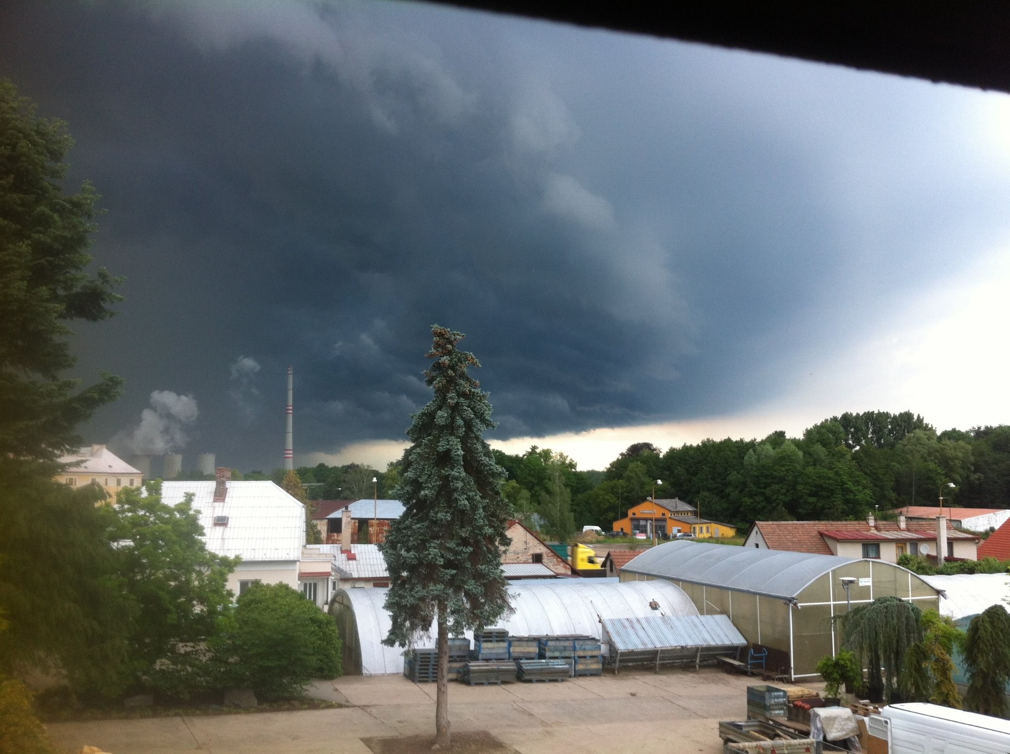 Přicházející bouřka 