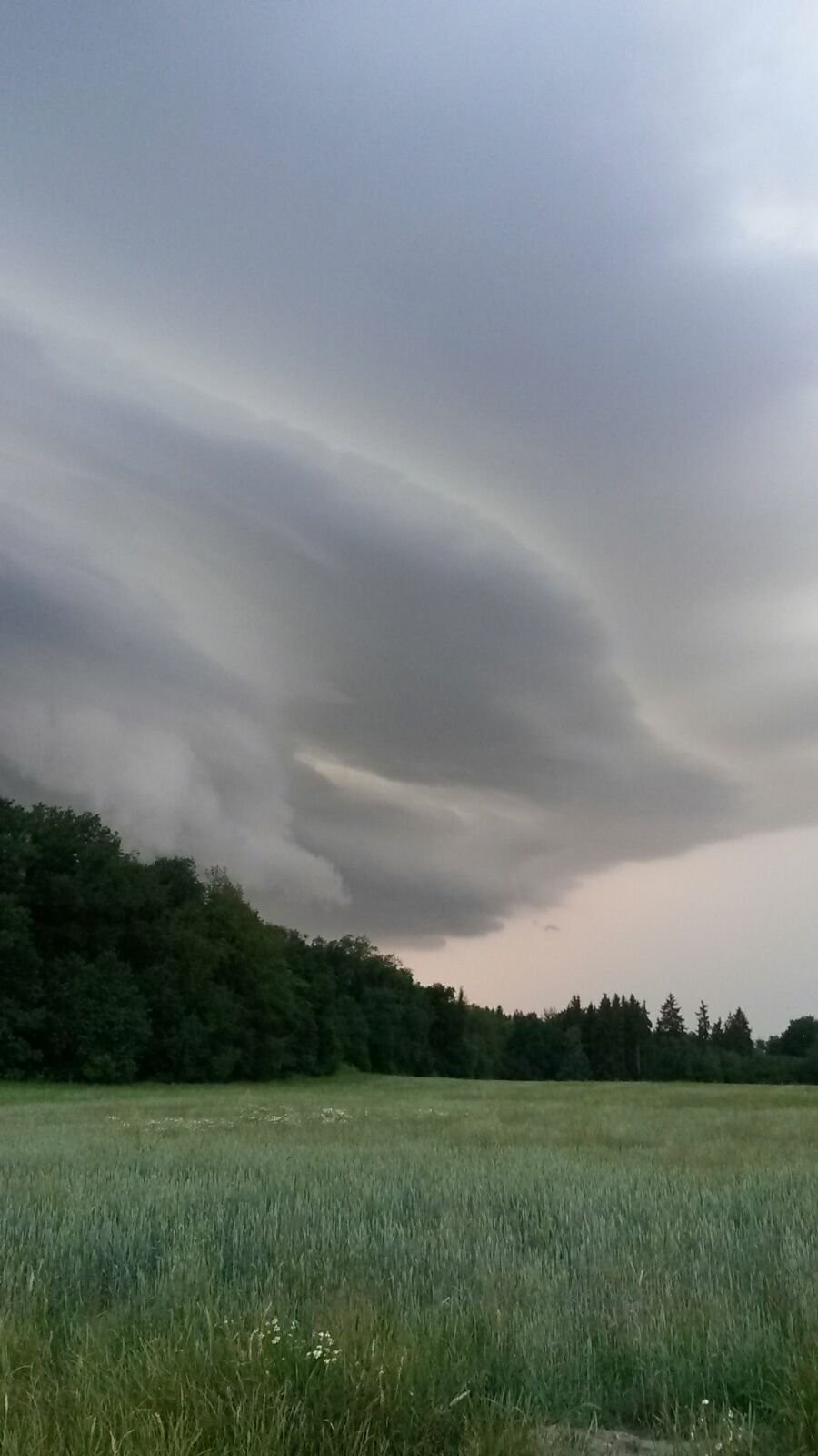 Supercela nad Prahou