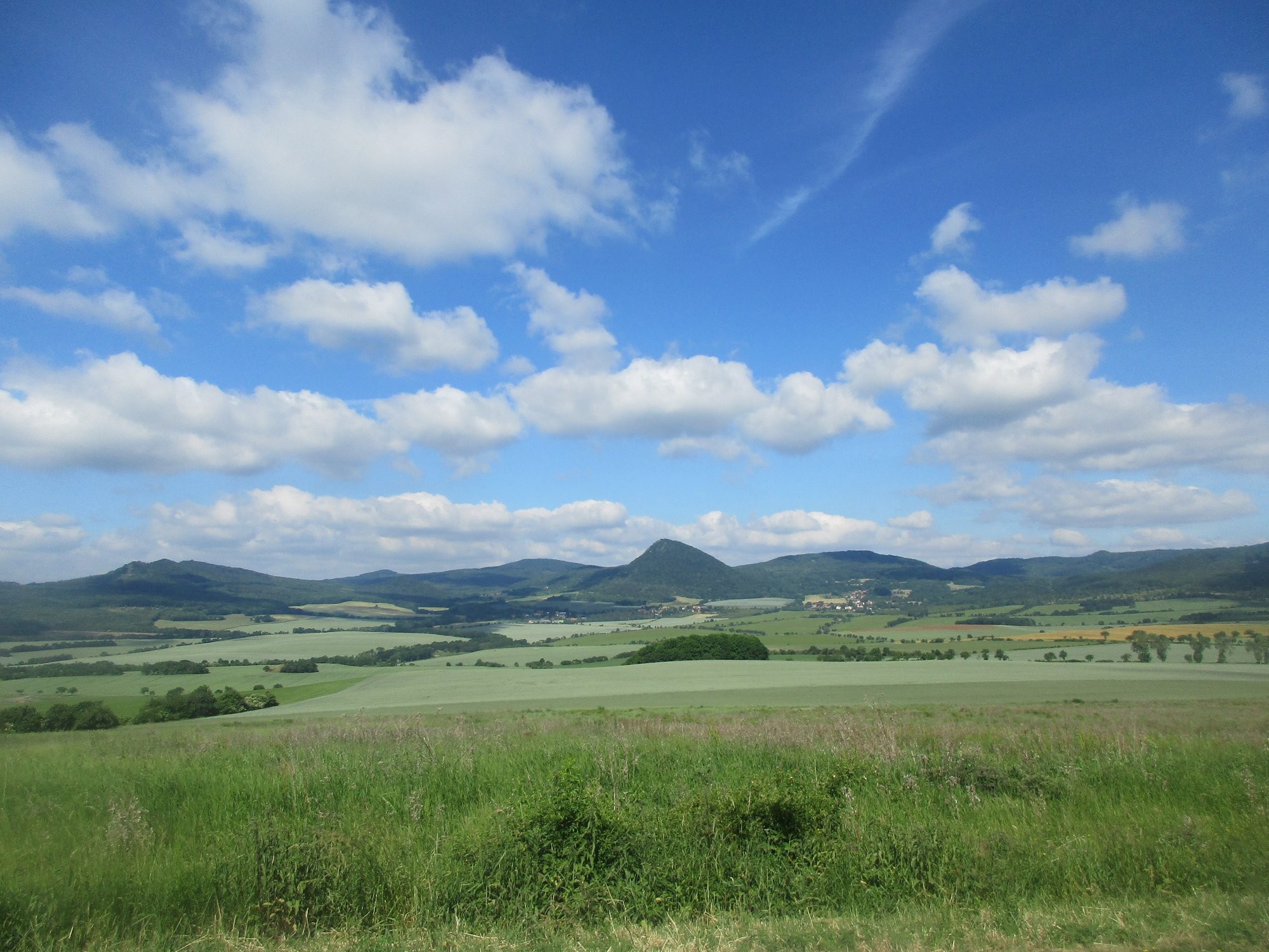 Léto v Českém Středohoří