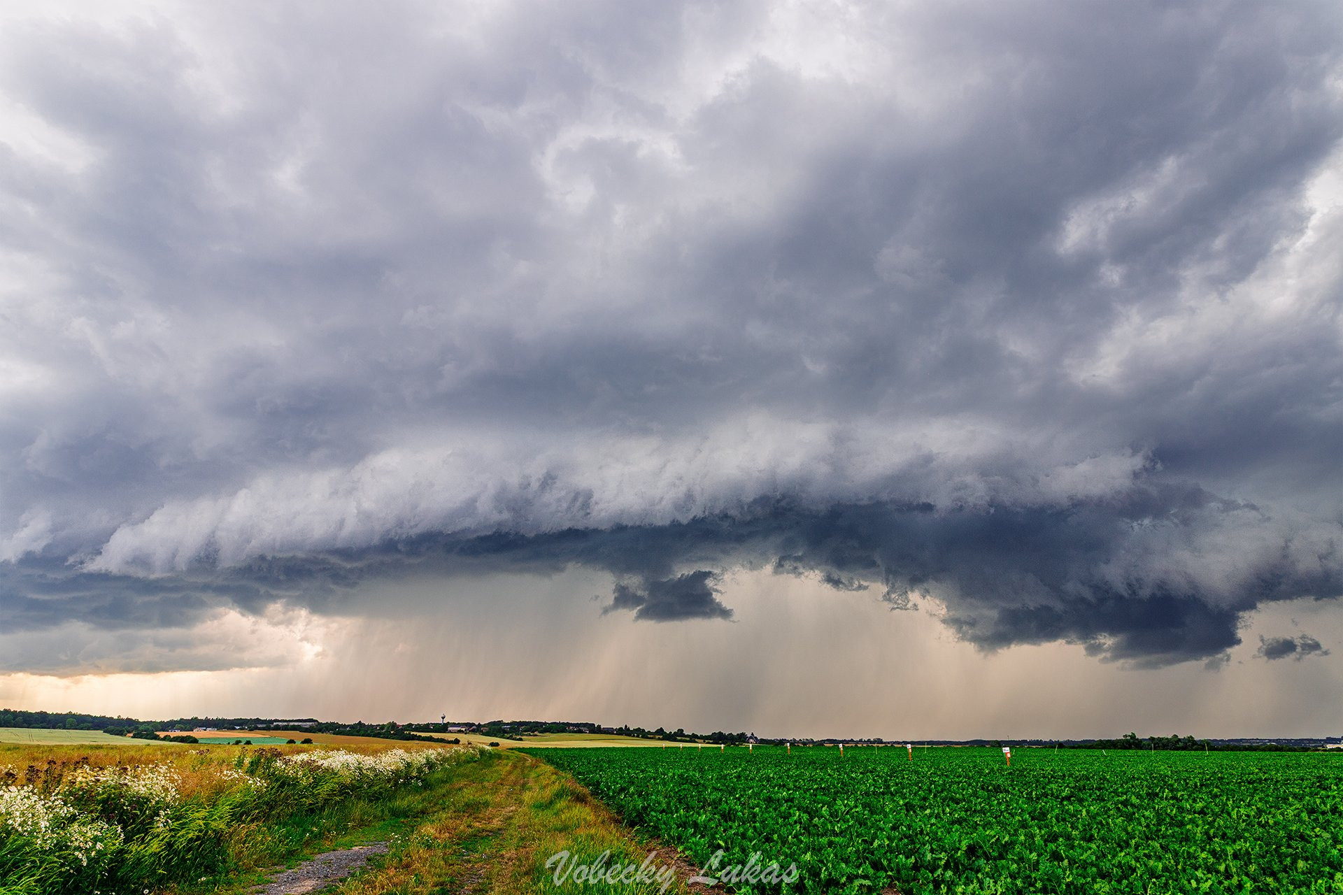 Supercela u Mladé Boleslavi 