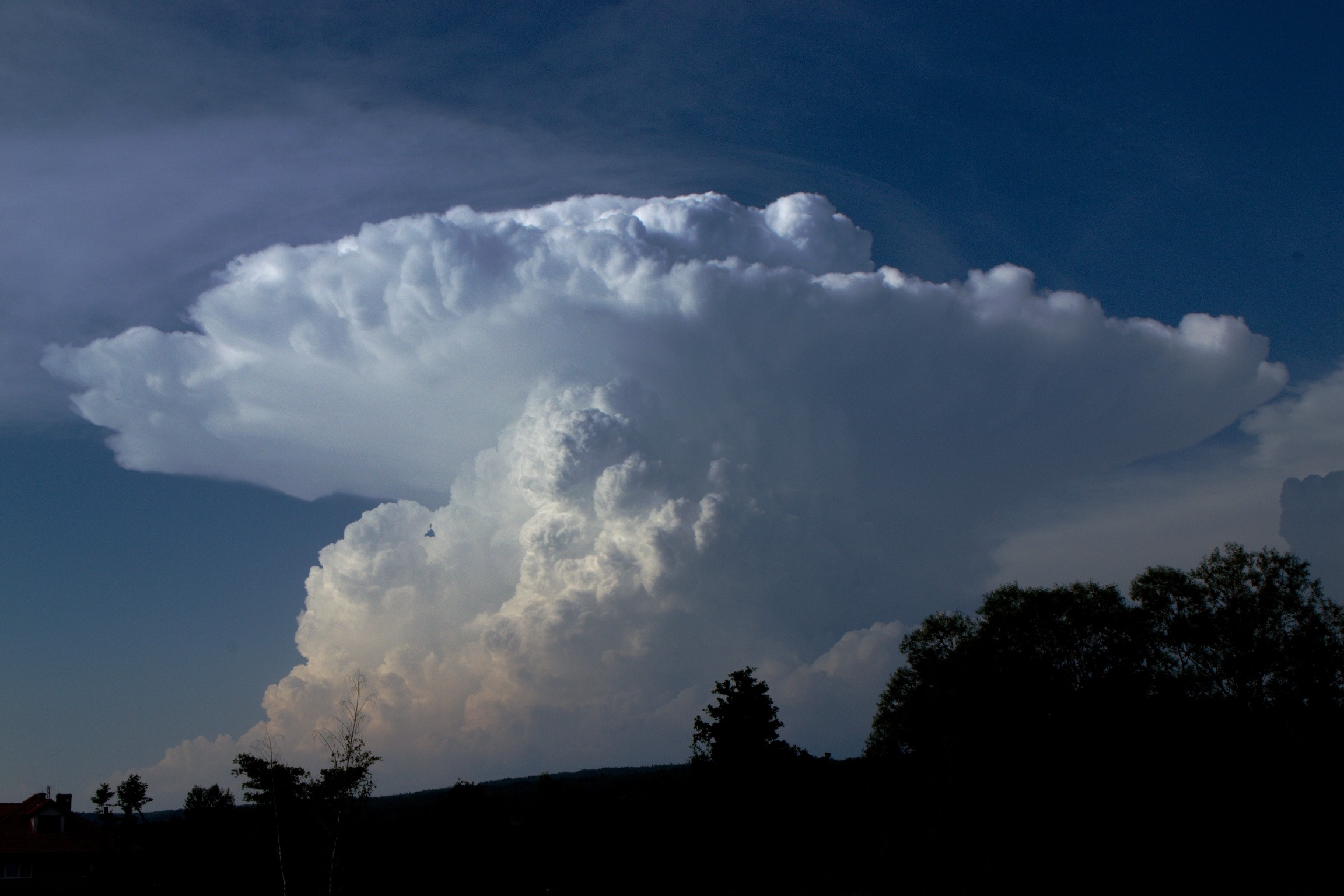 Cumulonimbus nad Polskem