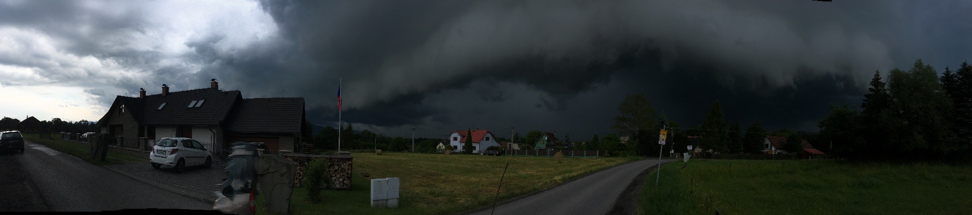 Vendryně před bouří