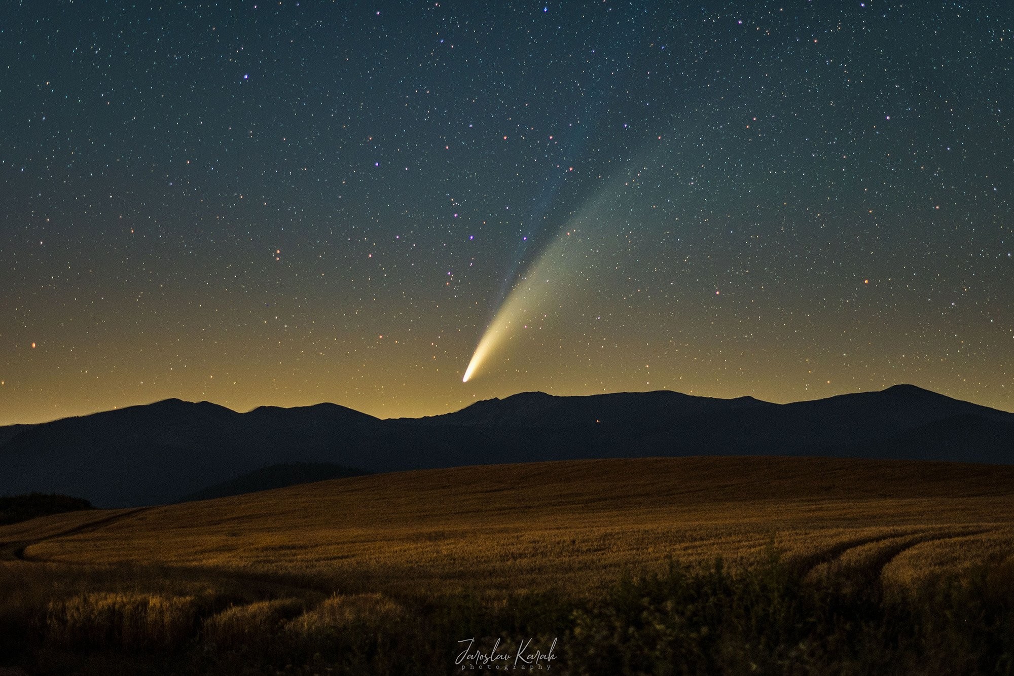 Kométa C/2020 F3 Neowise