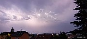 Blesky nad Havlíčkovým Brodem.