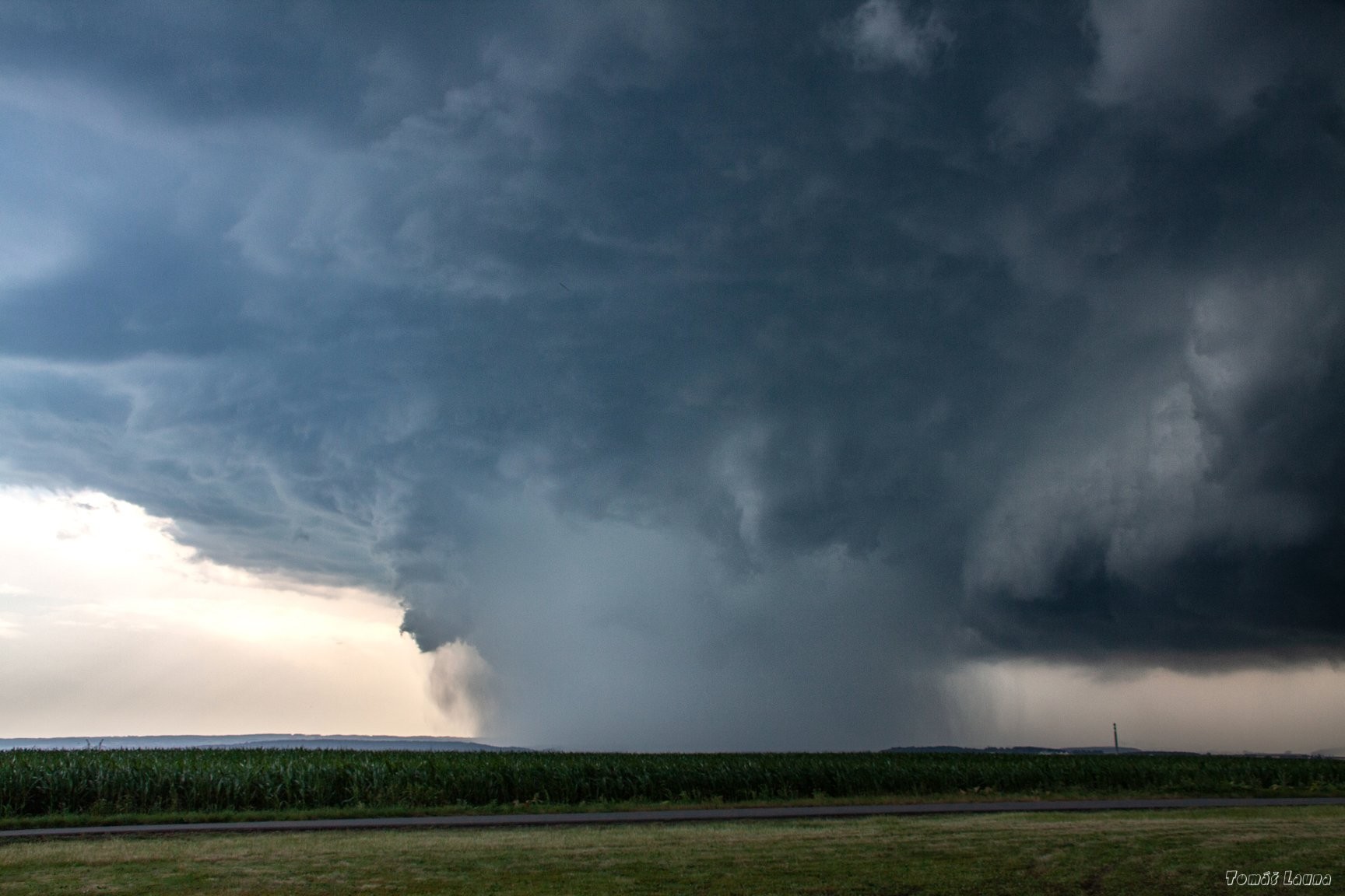 HP supercela nad Chrudimí
