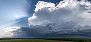 Shelf cloud a Tyndallův jev 