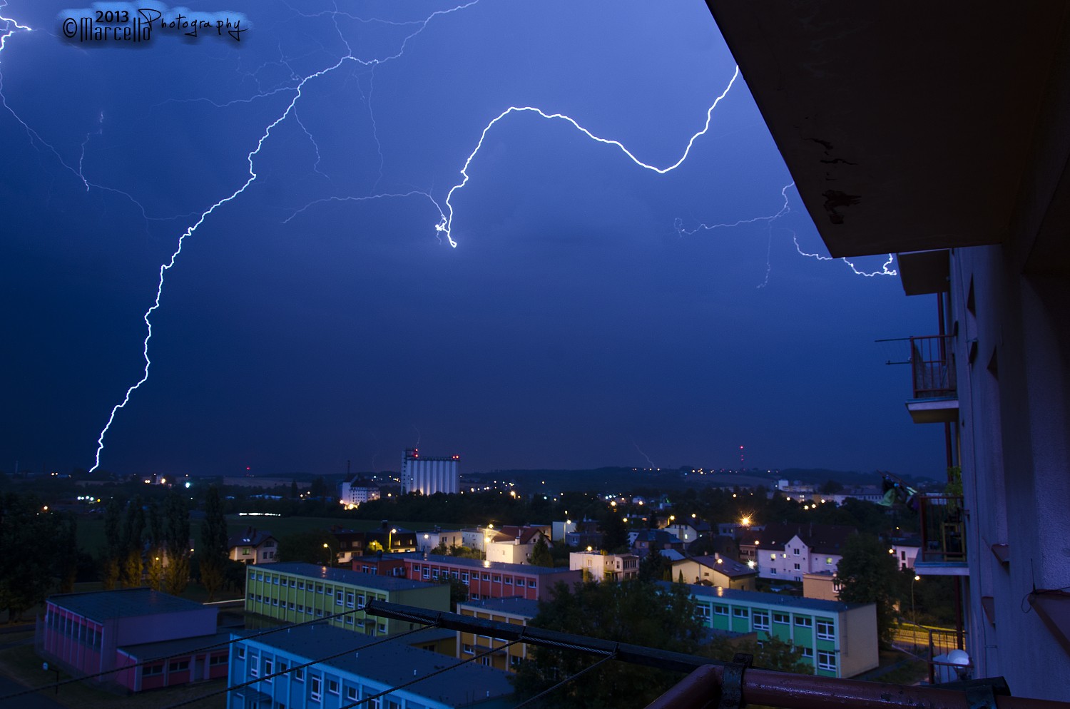 Blesk nad Hlučínem