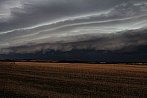 Shelf cloud ve středních Čechách