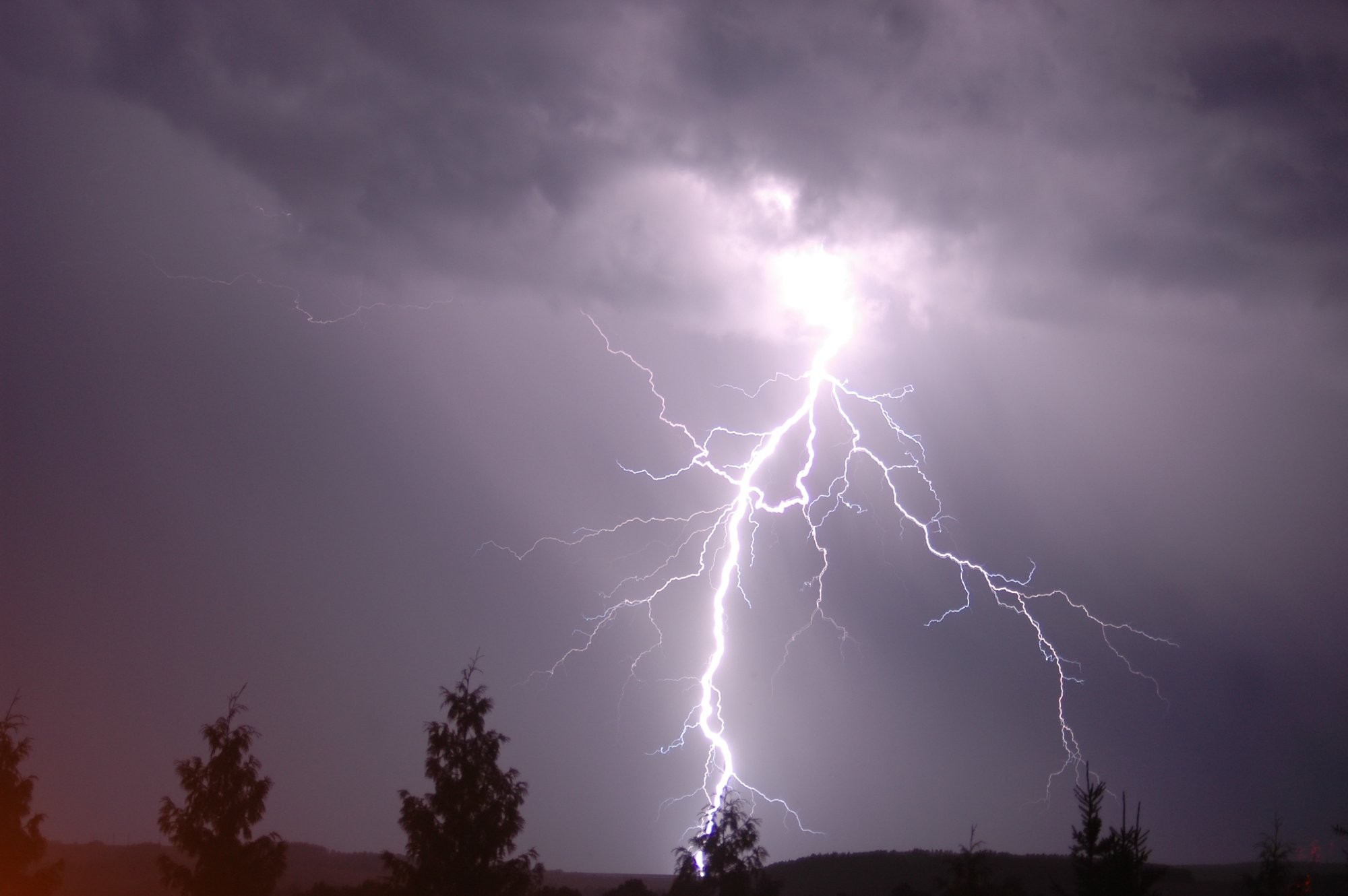 Bouřka v Křimicích