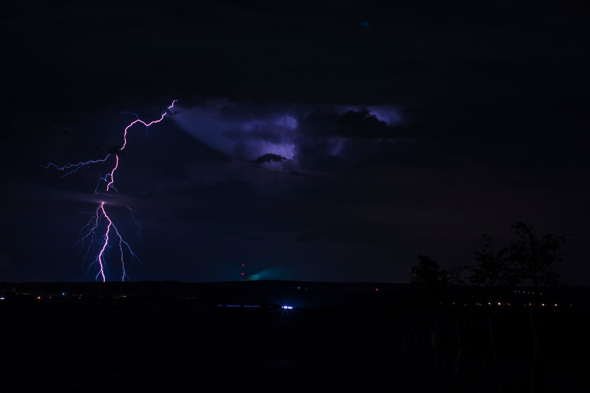 Blesky nad Kutnou Horou