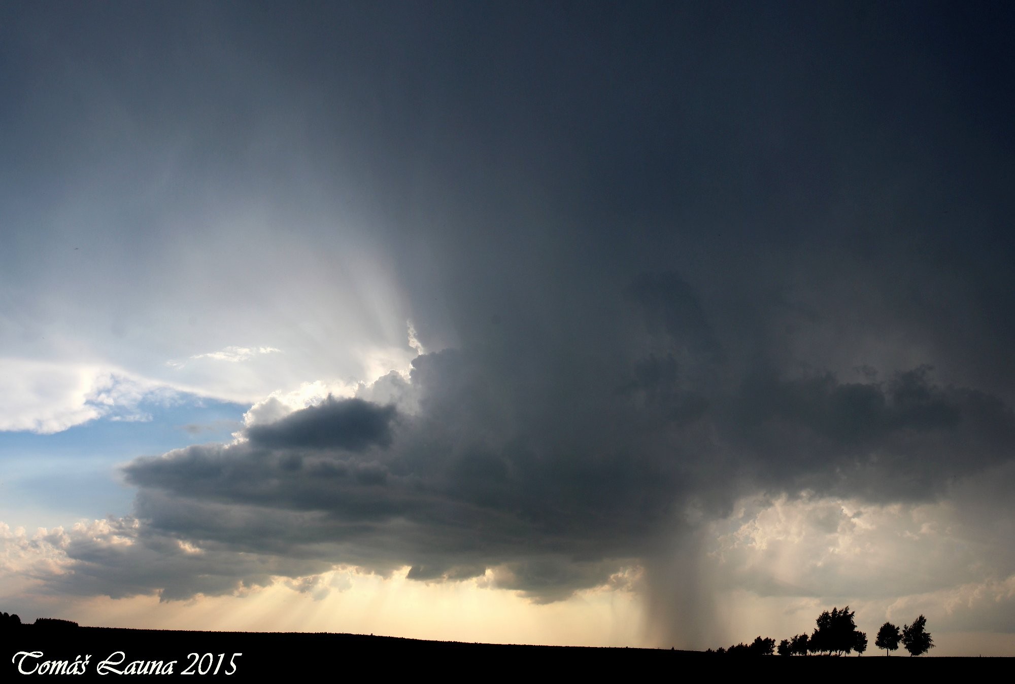 Bouřka u Vysokého Mýta