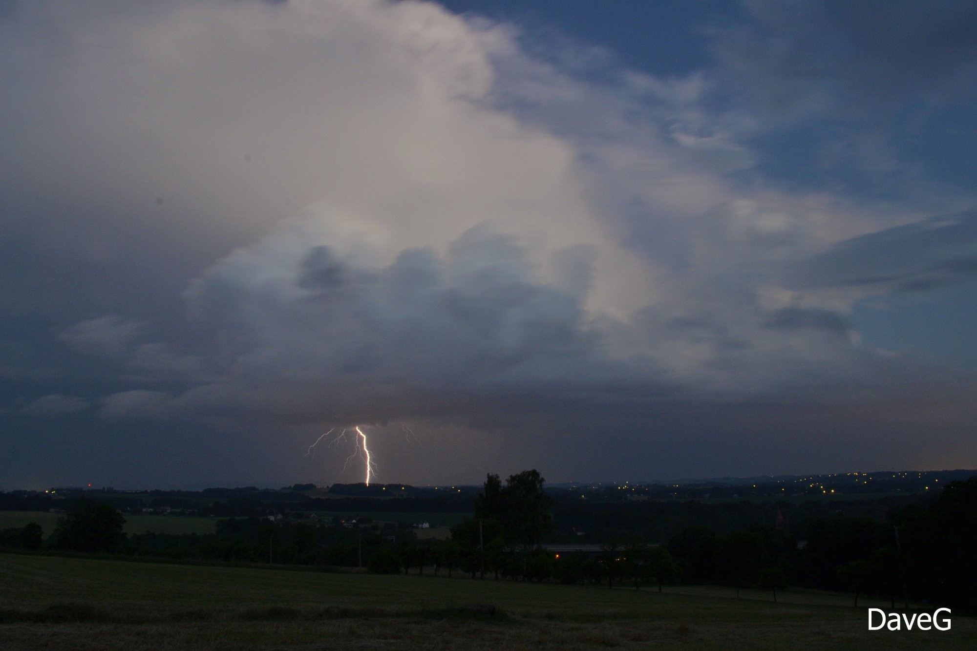 Cumulonimbus a blesk