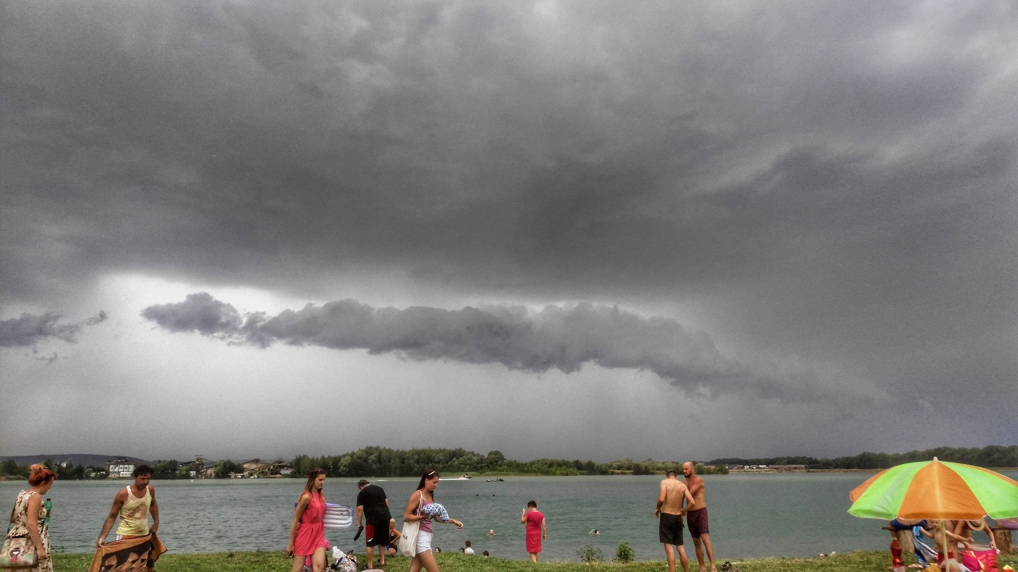 Přicházející bouřka