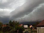 Bouřka - shelf cloud