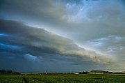 Shelf cloud nad Trutnovskem