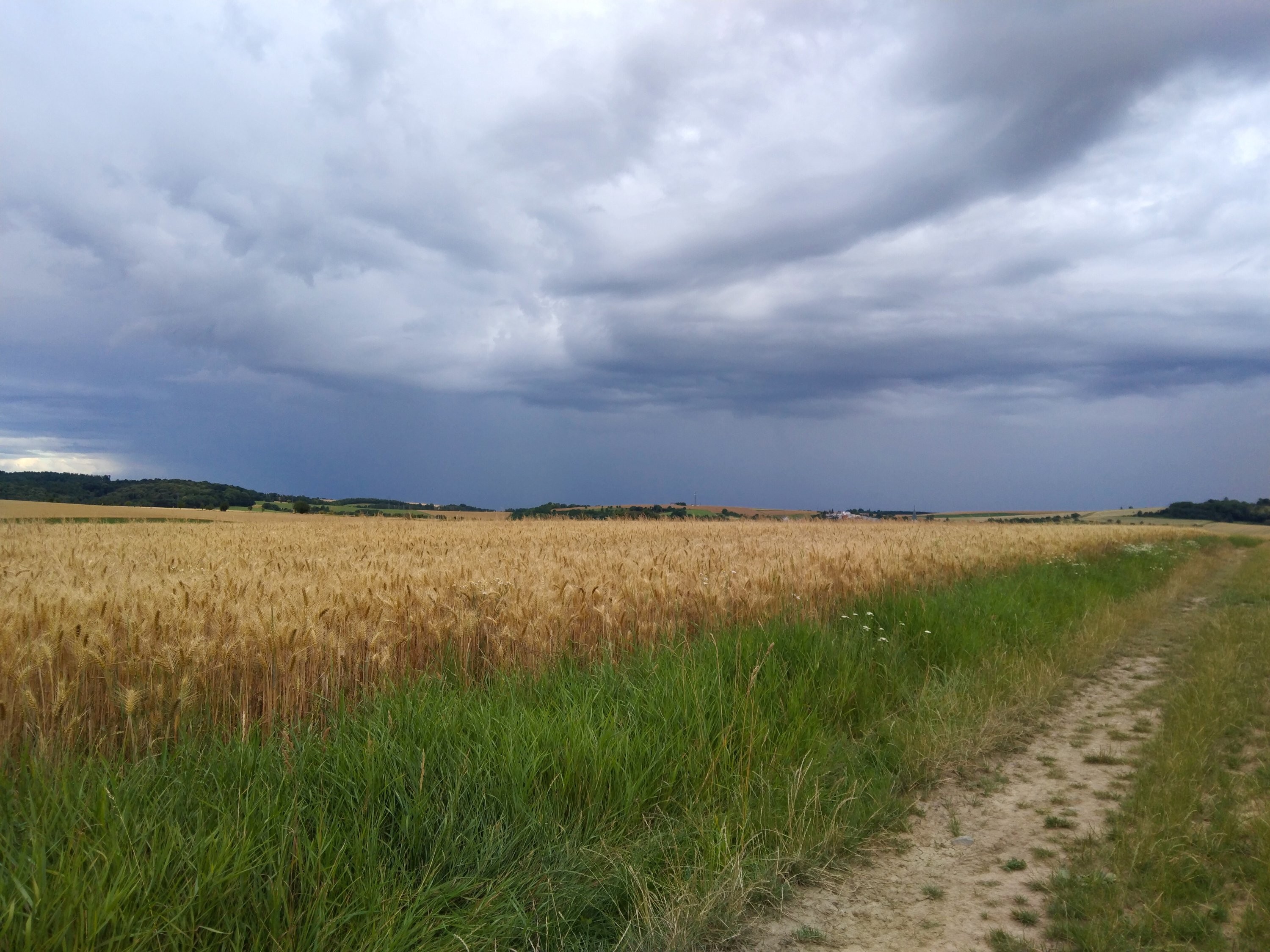 Blížící se bouřka 