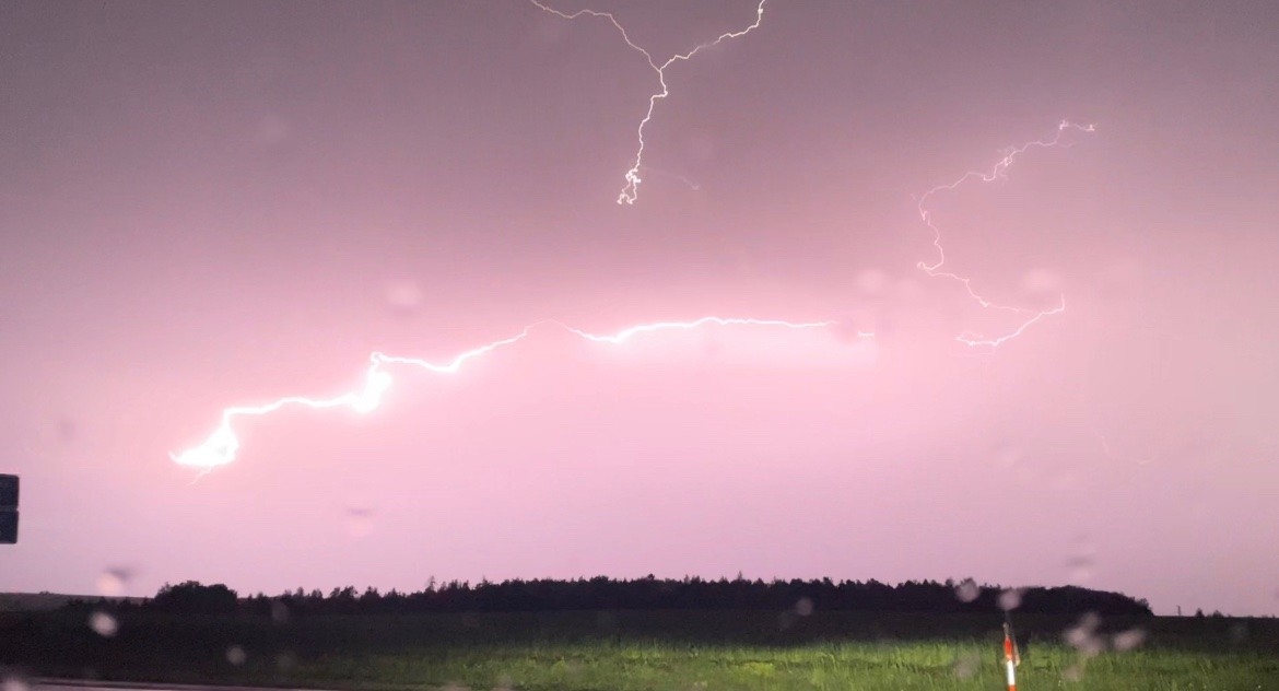 Bouřka na Podbořansku