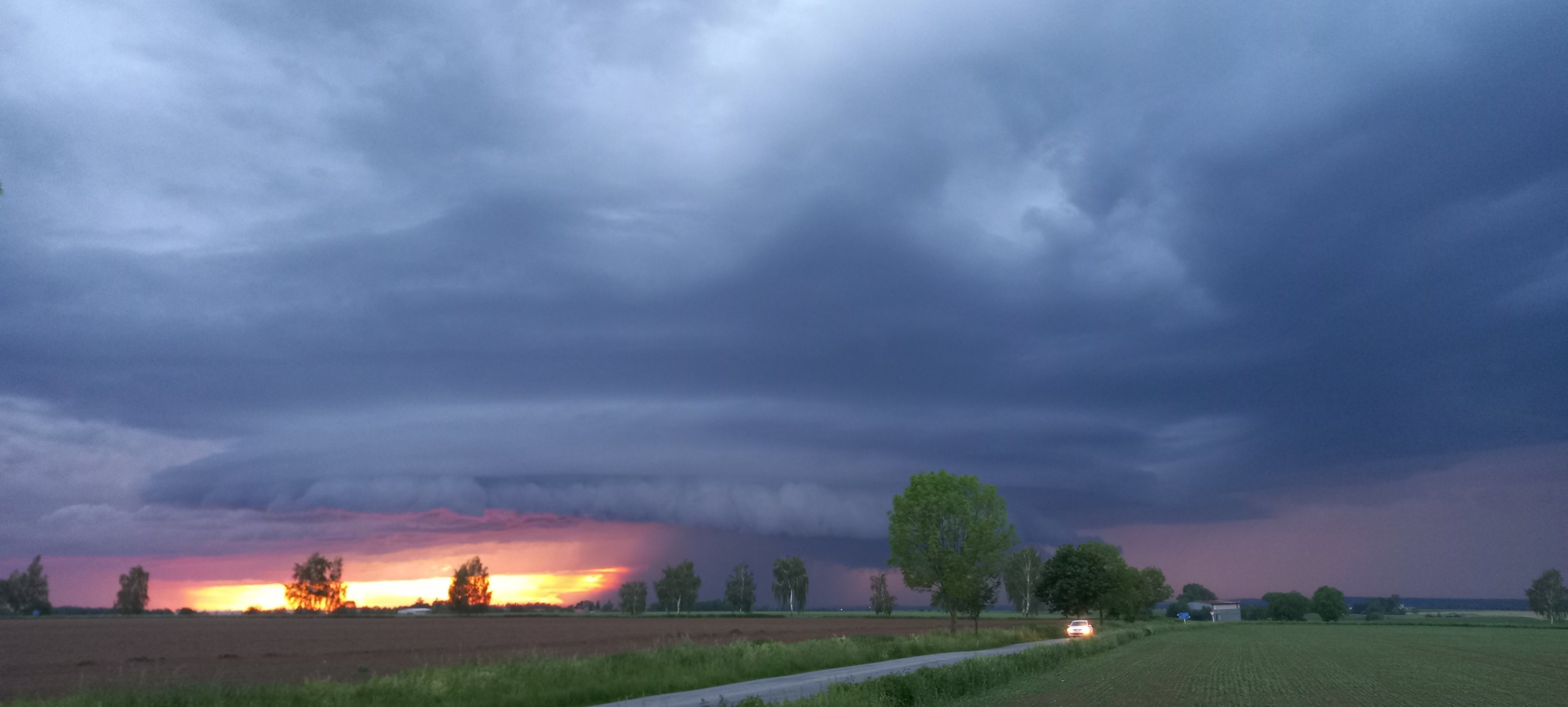 Supercela u Vysokého mýta