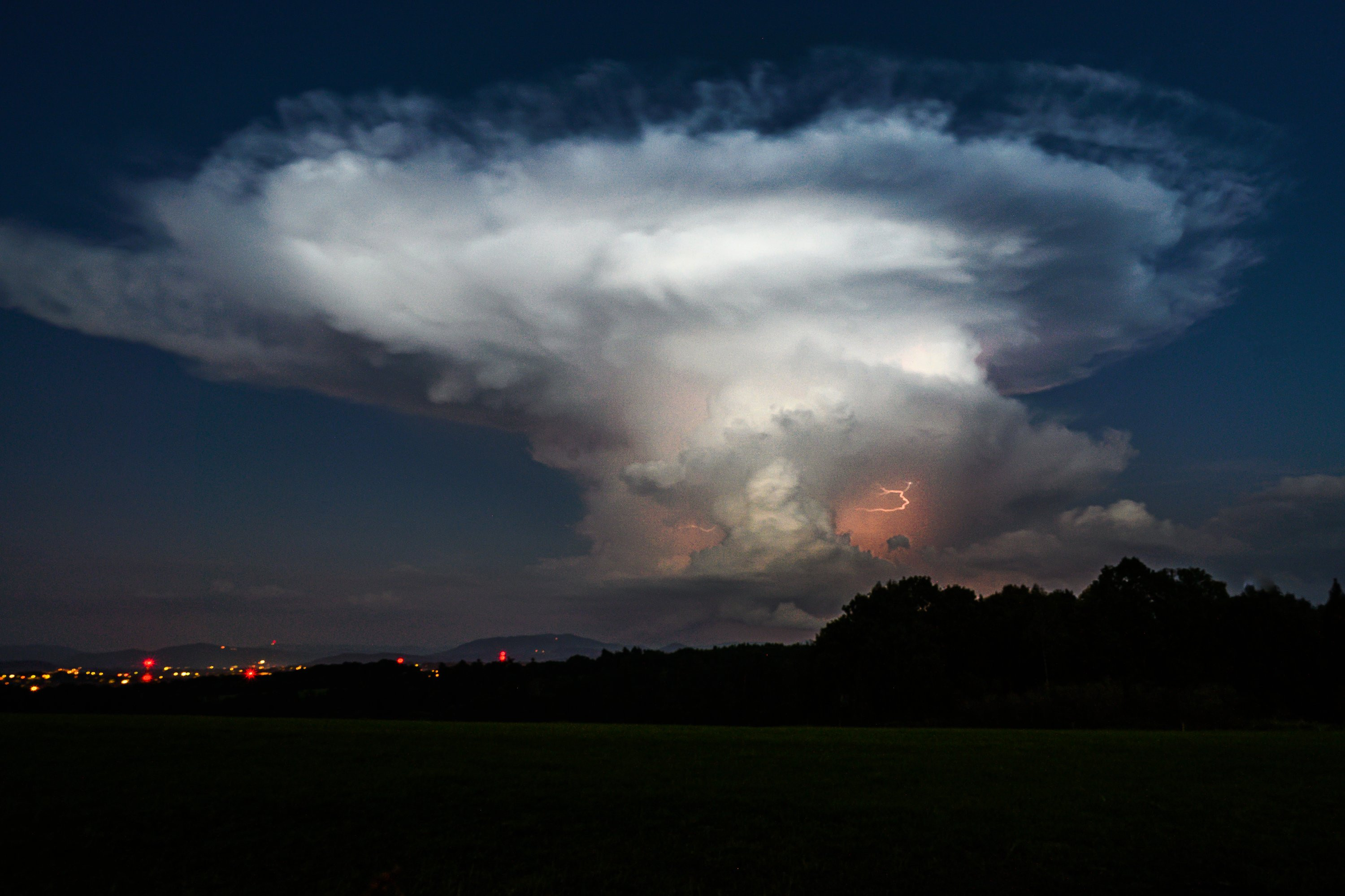 Cummulonimbus nad Českým Těšínem 