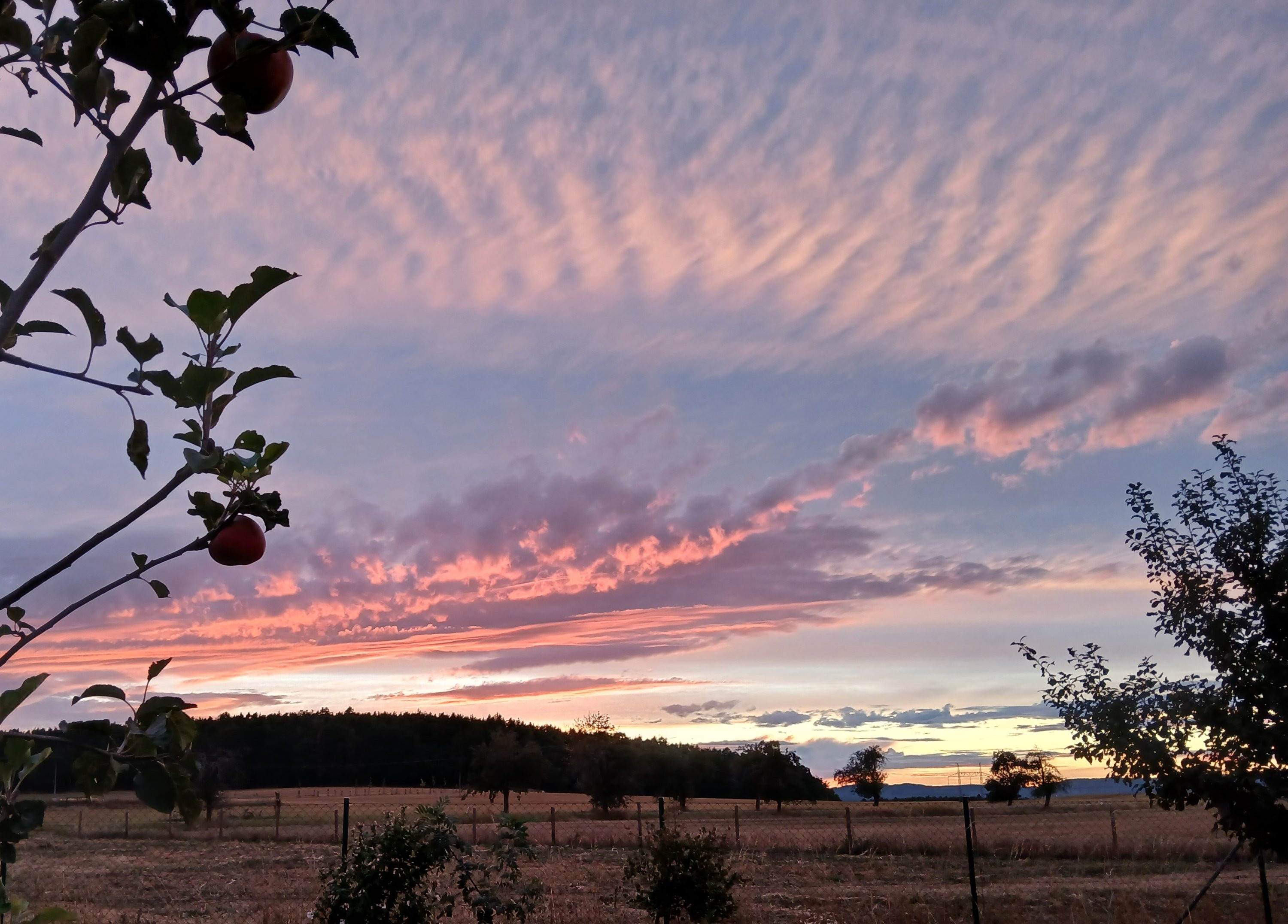 Západ po bouřce na Drhovech