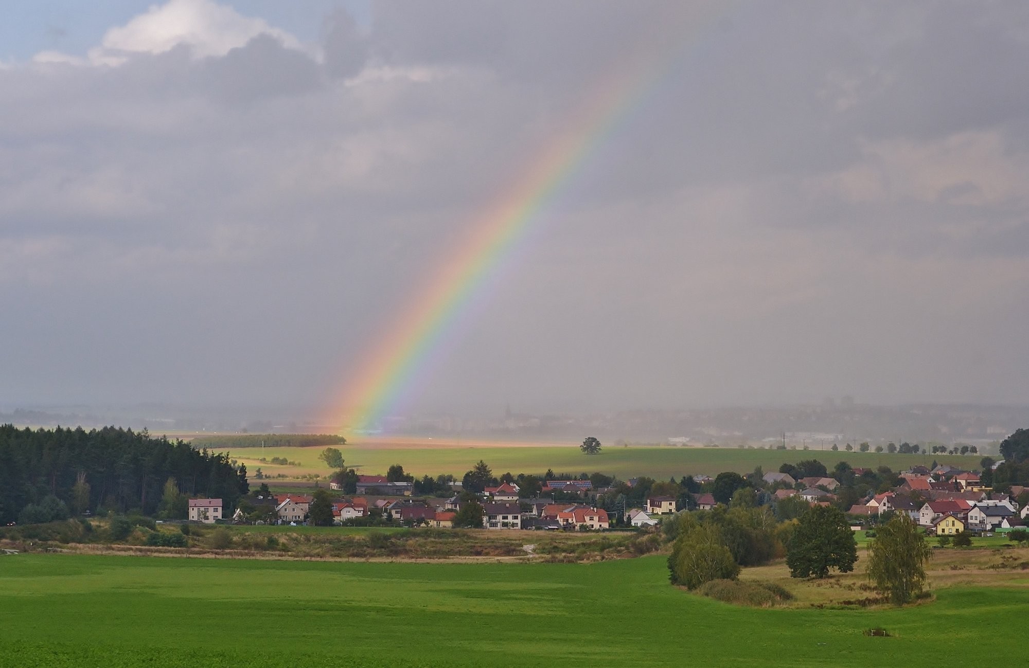 Duha nad Chrudimí